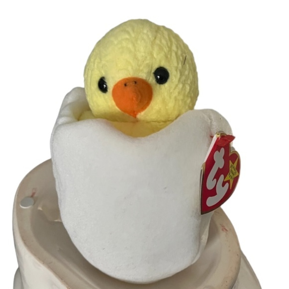 Ty Beanie Baby “Eggbert” the Chick🥚 | 1998 Retired | Easter Collectible
